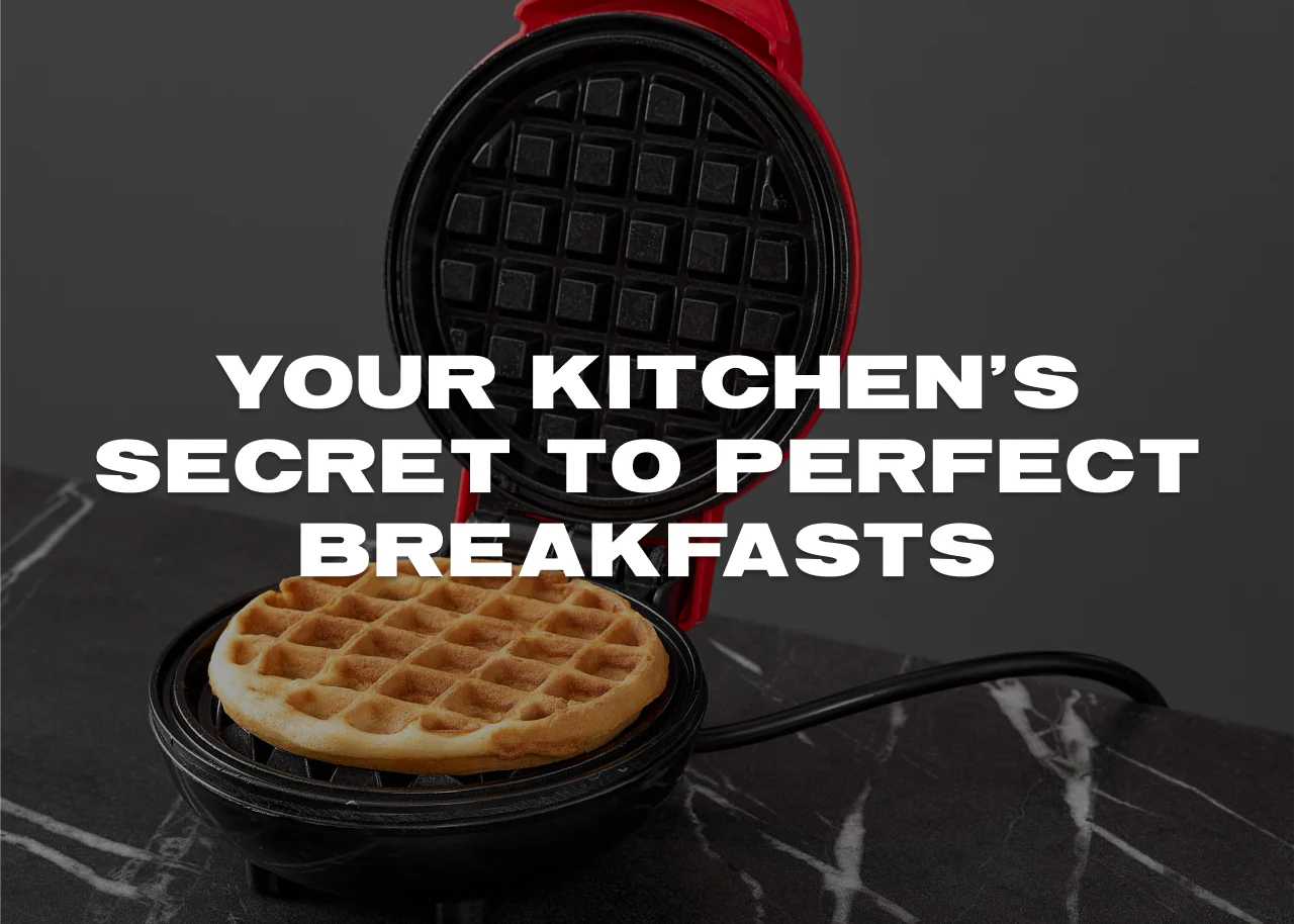 Discover the Mini Round Waffle Maker: Your Kitchen’s Secret to Perfect Breakfasts