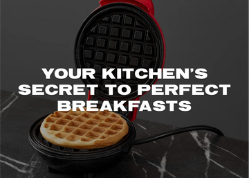 Discover the Mini Round Waffle Maker: Your Kitchen’s Secret to Perfect Breakfasts